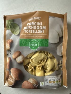 Porcini Mushroom and Ricotta Tortelloni