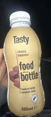 Tasty Chocolate Food in A Bottle