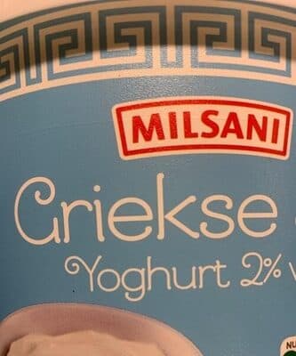 Griekse yoghurt 2%