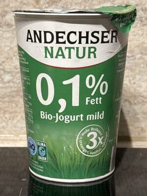 Bio-Jogurt mild 0,1% Fett