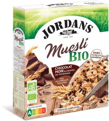 Muesli bio chocolat noir