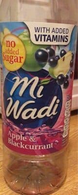 Concentrated apple and blackcurrant
