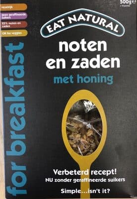 Noten en zaden met honing