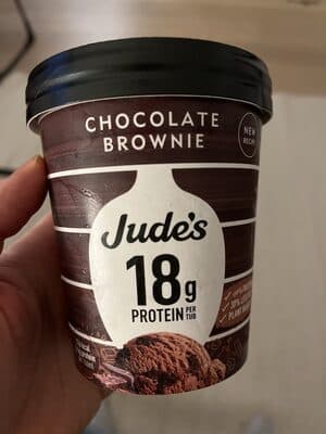 Jude’s Chocolate Brownie Ice Cream
