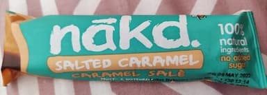 nakd. raw fruit & nut bar 100% NATURAL INGREDIENTS