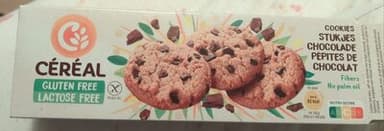 Glutenfree & Lactosefree - Cookies aux pépites de chocolat