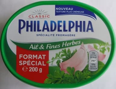 Classic Philadelphia Ail & Fines Herbes (20 % MG) - Format Spécial