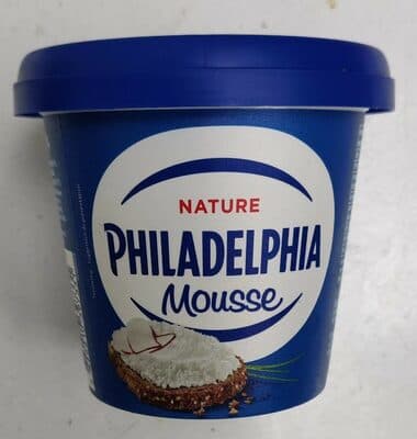 Philadelphia mousse nature