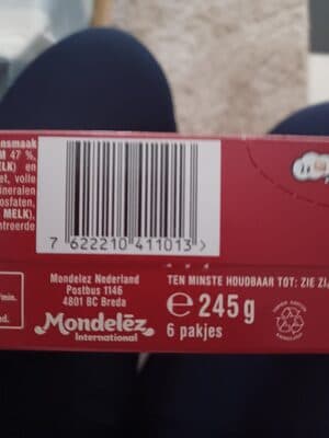Liga milkbreak duo melk aardbei smaak