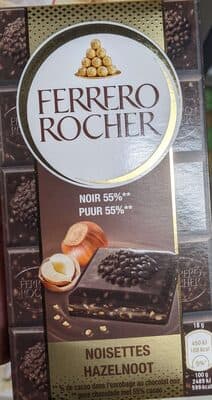 Chocolat noir noisettes