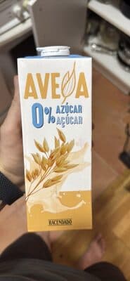 Bebida de avena 0% azúcar