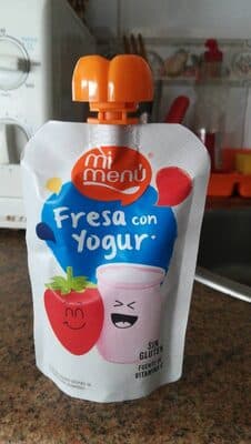 Fresa yogur