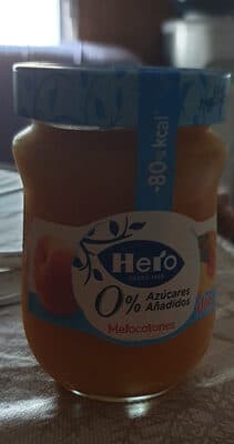 Confitura de melocotones 0% azúcares añadidos