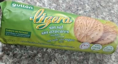 Galleta ligera sin sal y sin azúcar