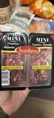 Mini taquitos jamón