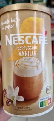 NESCAFÉ® Cappuccino Vanille, Café soluble, Boîte de 276g