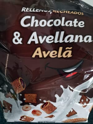 Cereales de chocolate y avellana