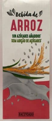 Bebida arroz