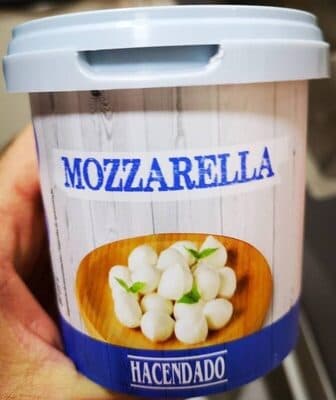 Mozzarella en bolitas
