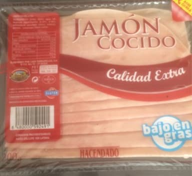 Jamón cocido extra