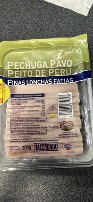 Pechuga de pavo finas lonchas