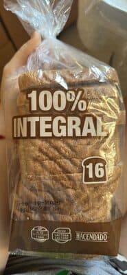 Pan de Molde 100% Integral