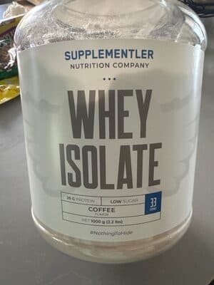 Whey isolate - Coffee