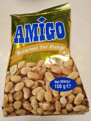 Kızarmış yer fıstığı