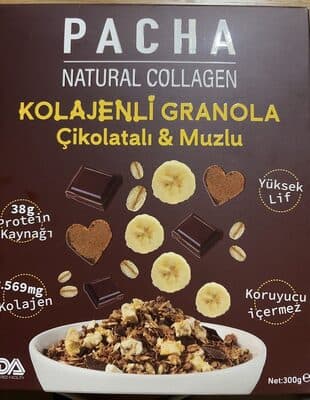 Kolajenli Granola Çikolatalı & Muzlu