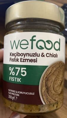 Keçiboynuzlu & Chialı Fıstık Ezmesi