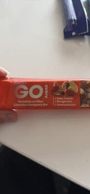 Portakallı ve Bitter Çikolatalı Kuruyemiş Bar
