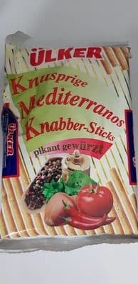 Knusprige Mediterranos Knabber Sticks, pikant gewü...