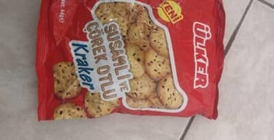 Susamli ve çorek otlu kraker
