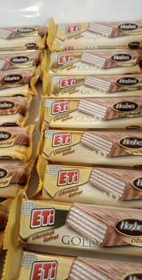 Çikolatalı Gofret Gold Hoşbeş Çıtırlığı