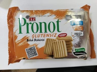 Pronot Glutensiz Bebek Bisküvisi