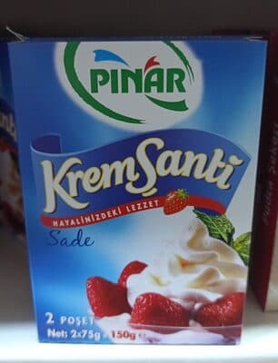 Pınar krem şanti 150 gr