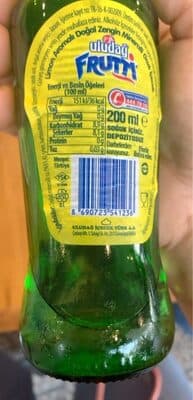 Uludağ Frutti soda 200 limon