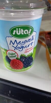 Meyveli Yoğurt Orman Meyveleri