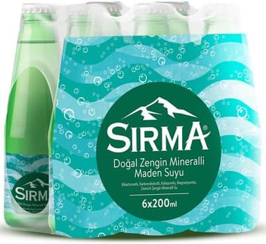 Doğal zengin mineralli maden suyu