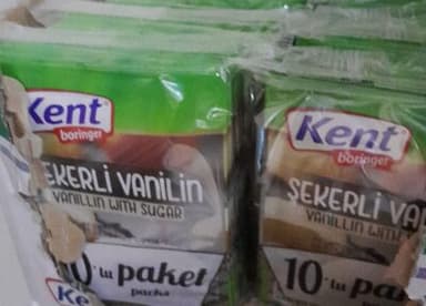 KENT ŞEKERLİ VANİLİN