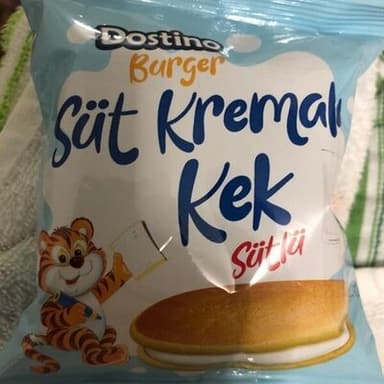 Süt Kremalı kek