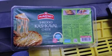 Shredded Kashkaval cheese