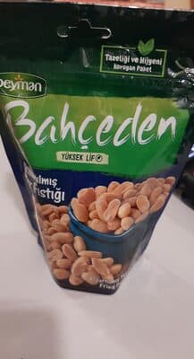 Bahçeden kızarmış yer fıstığı