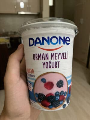 Orman meyveli yoğurt