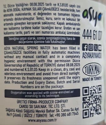 Natural Spring Water