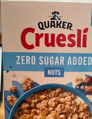 Cruesli Zero Sugar Added Nuts