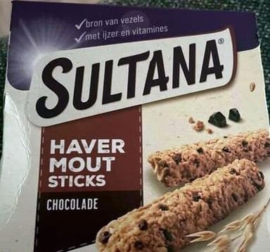 Havermout sticks chocolade