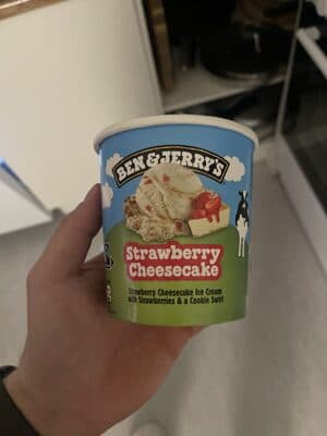 Ben & Jerry's Ice Cream STRAWBERRY_CHEESECAKE 465 ML