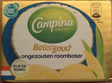 Botergoud ongezouten roomboter