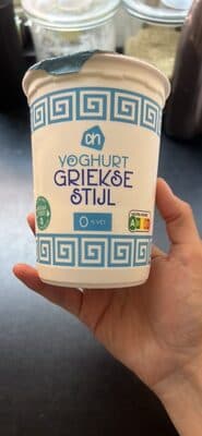 Yoghurt Griekse Stijl 0% Vet